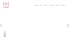 Desktop Screenshot of hhstaging.com